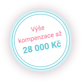 Výše kompenzace 28 000 Kč