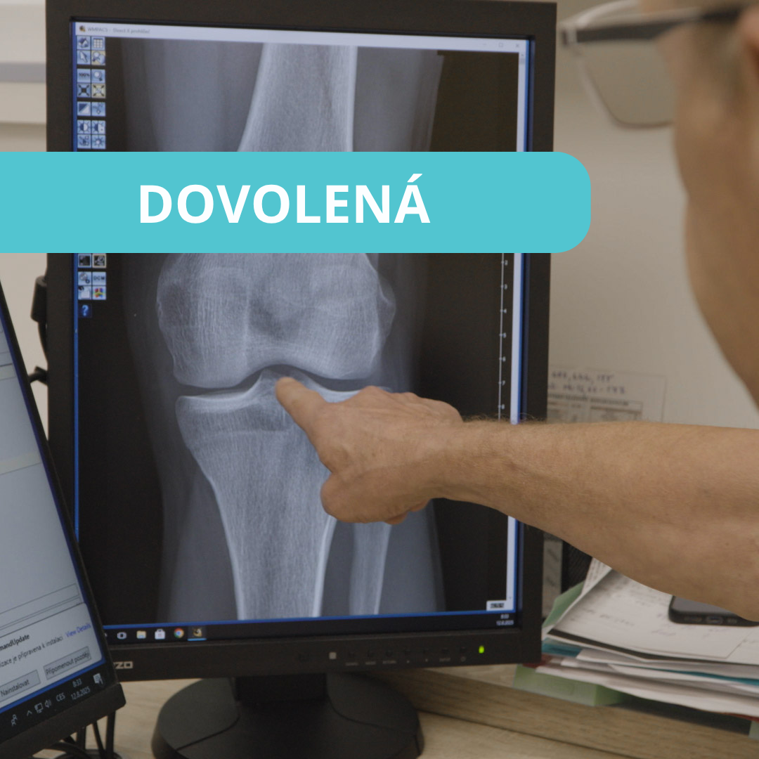 Dovolená v ortopedické ambulanci Dovolená v ortopedické ambulanci