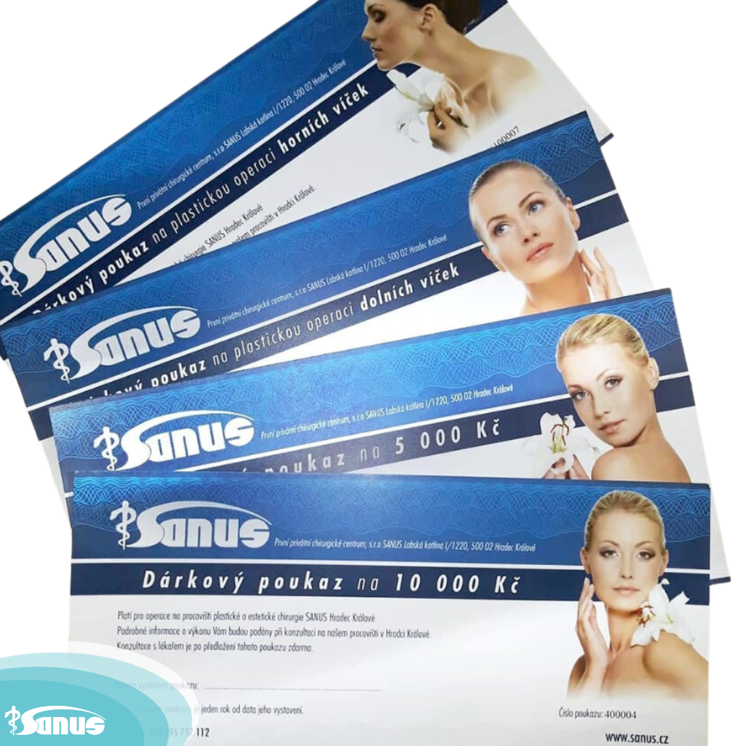 Dárkové poukazy na estetický zákrok